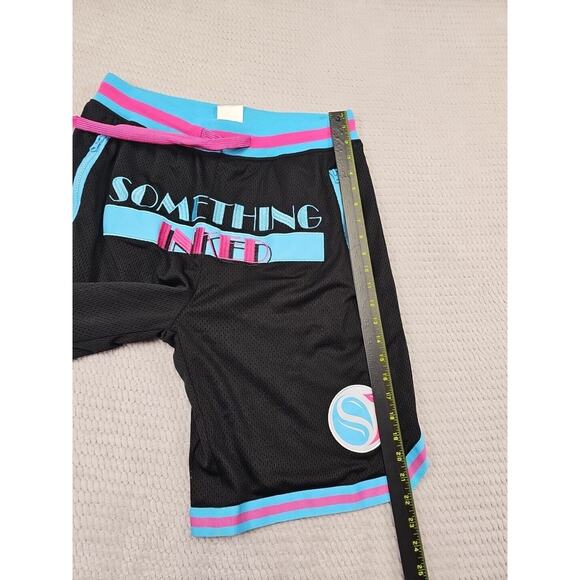 Something Inked Shorts Mens Large Mesh Basketball Athletic Wear Shorts - Picture 2 of 6